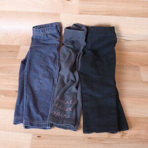 Bundle 3 pair Size 2T girl leggings